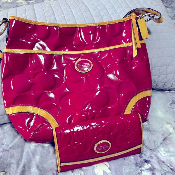 Coach Purse and Wallet - Picture 1 of 4